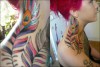 yeahyeah: peacock mit ein wenig bunt :) auf Tattoo-Bewertung.de