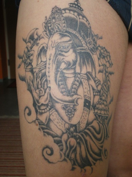 Bamboo Tattoo aus Thailand !!