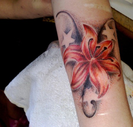 Blume von Tattoo Frank