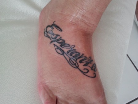 Tattoo meiner Mutter. By In Memoriam Koblenz