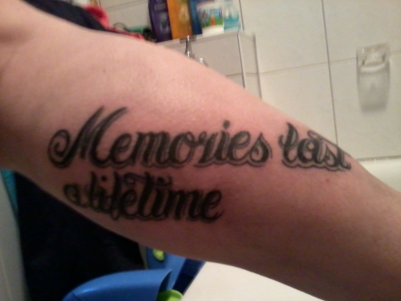 Mein erstes Tattoo! :))