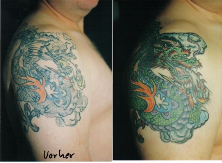 Cover up eines Drachen Teil 1