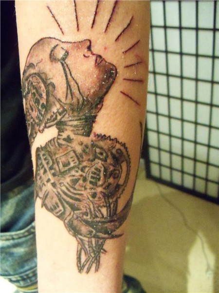2. Tattoo am Unterarm