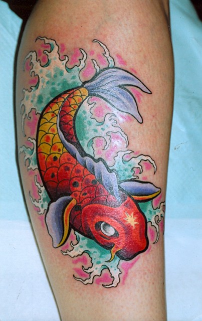 Koi Self tattoo vorlage