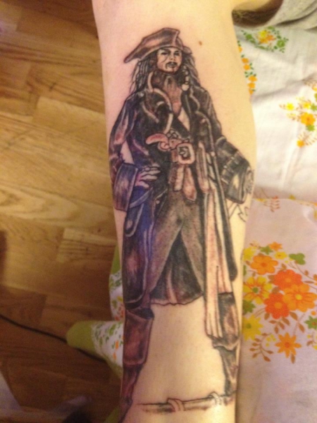 Jack Sparrow ganz frisch