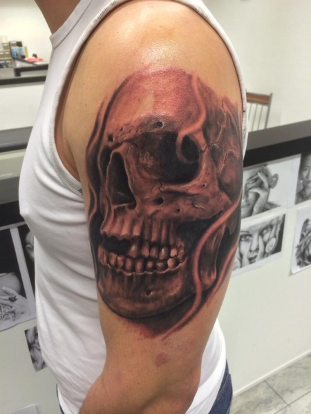Skull Tattoo Toni Ex