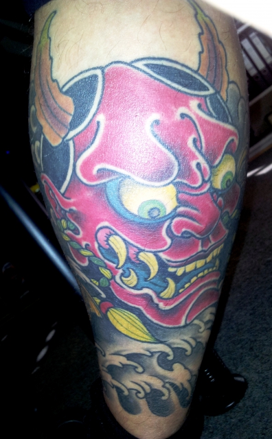 Hannya - weiterer Teil meines Sleeves