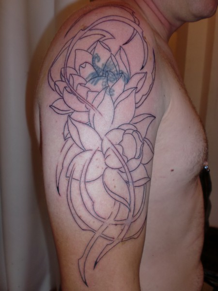 Cover up Lotus vorher