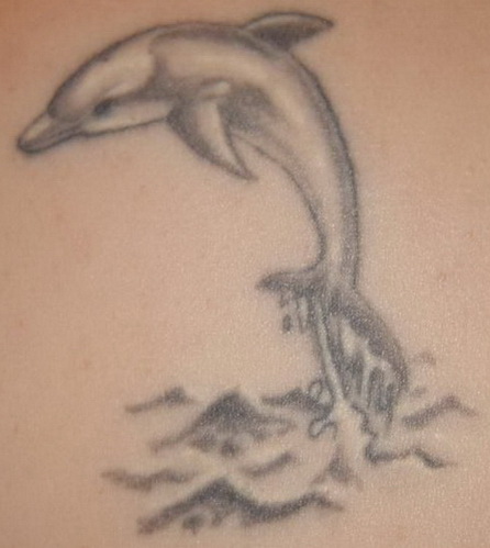 Delfin - mein erstes Tattoo