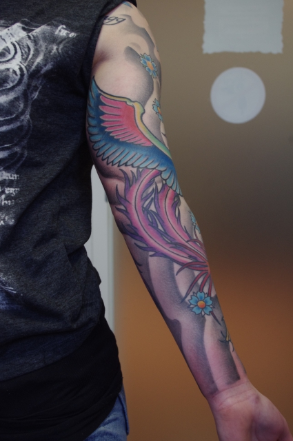 Detailbild Phönix Sleeve