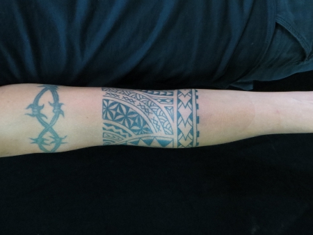 bamboo Tattoo Polynesian Style