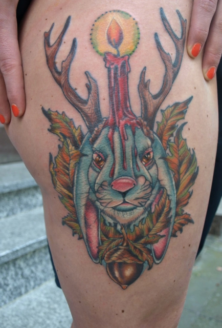 wolpertinger tattoo