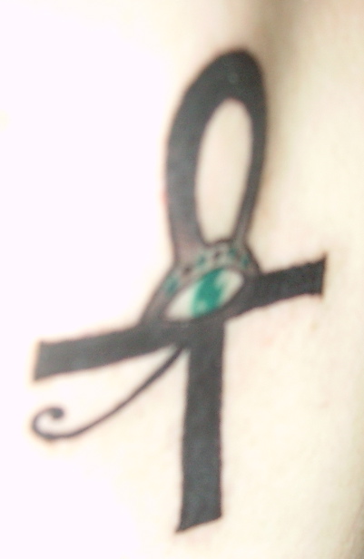 Ankh mit Eye Of Ra (ca 5cm)