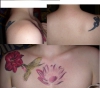 Chestpiece, Lotus, Kolibri, Erweiterung/Cover Up