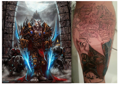 1. Teil WOW Tattoo