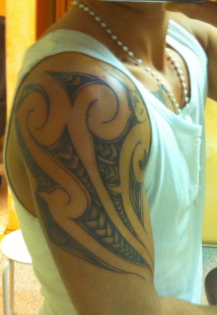 Maorian Arm Tattoo