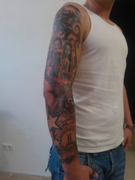 Tim Burton Sleeve (1)