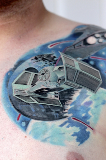 Star wars tattoo teil 1. von Electrographic tattoo Rosenheim