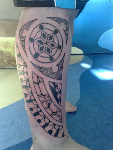 Mein 1. Tattoo Polynesian Style