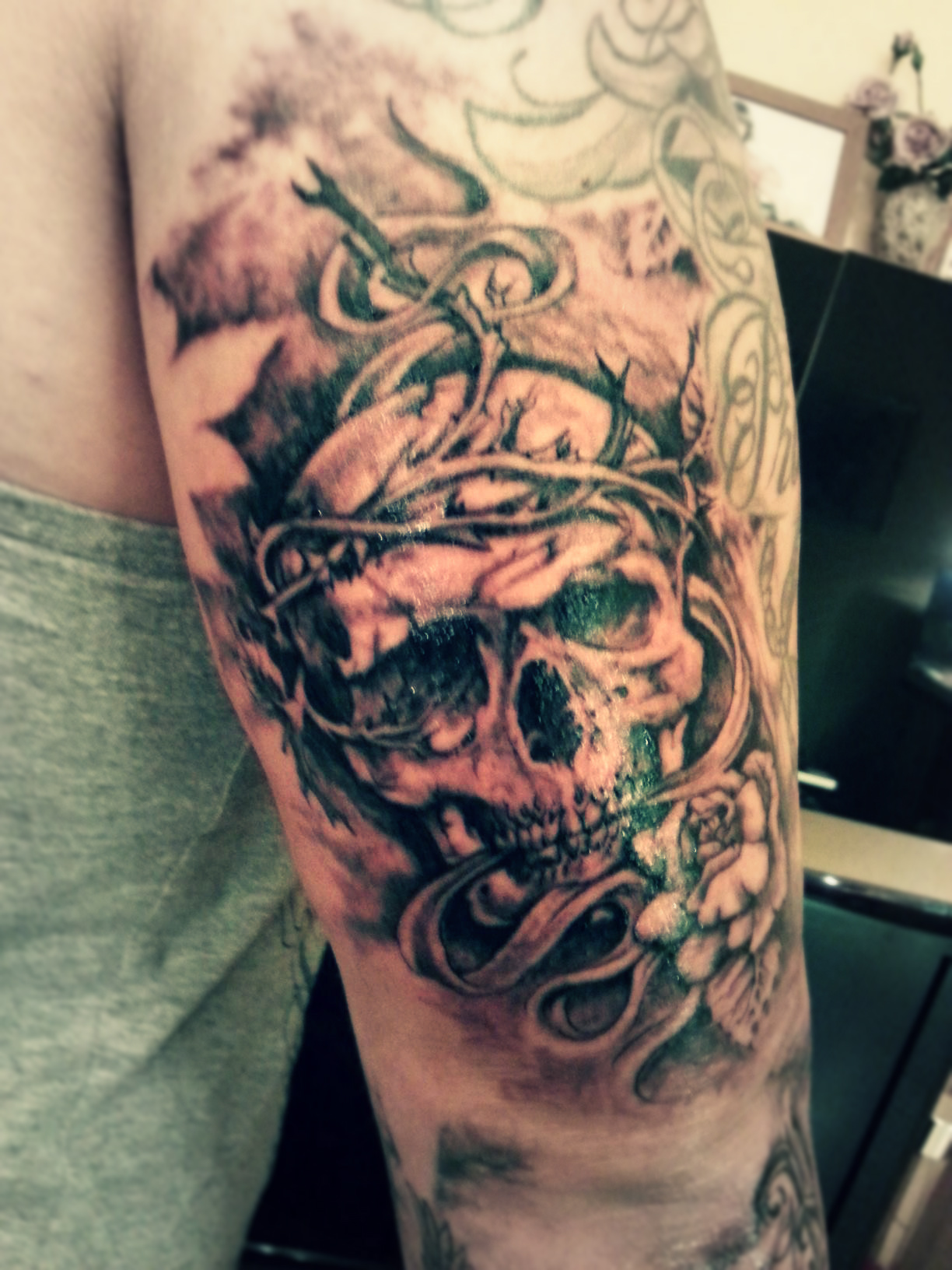 Dornenranken Tattoo