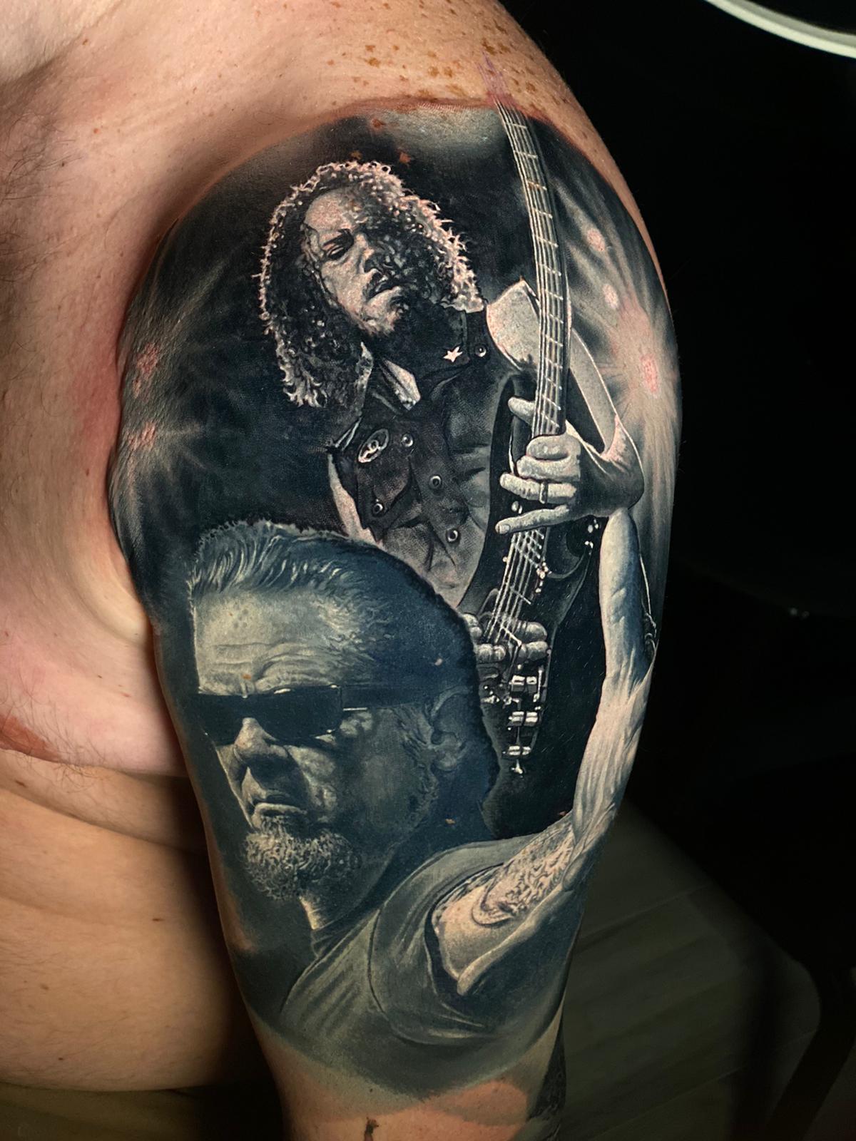 Cute Slipknot tattoo all the way in the UK   Instagram post from Sean  Solomon foreversean