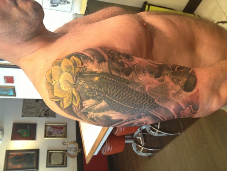 Japanese half sleeve