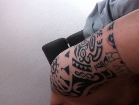 Polynesian tattoo 