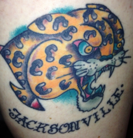 Jaguars fans show longlasting support with tattoos