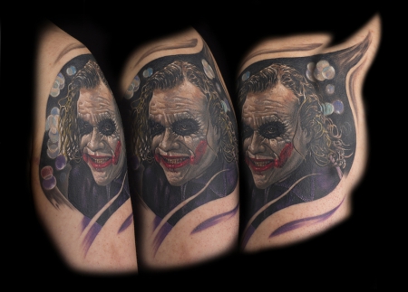 Joker Tattoo - 1st Part - Sleeve of Evil