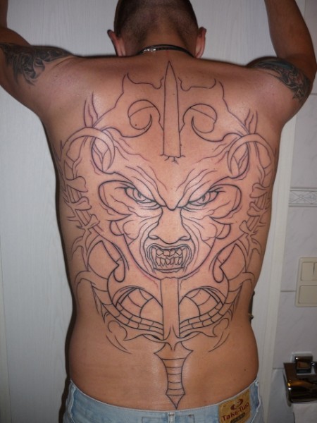 project  dämon 1 backpiece