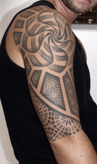 dotwork tattoo