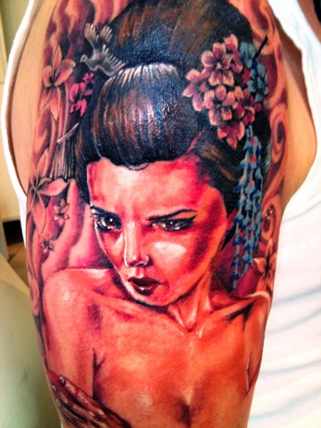 Coverup Geisha