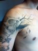schädel tattoo erweitert