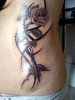 Rose mit Tribal