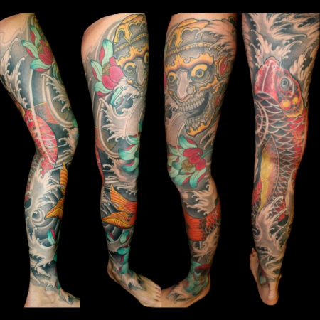 Tattoo von Tom - 3er Platz Best Asia Berlin Sommerconvention 2014