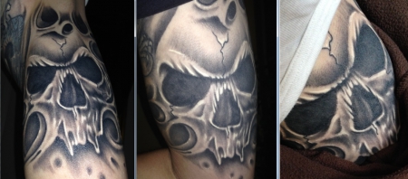 Skull Innenarm Oberarm