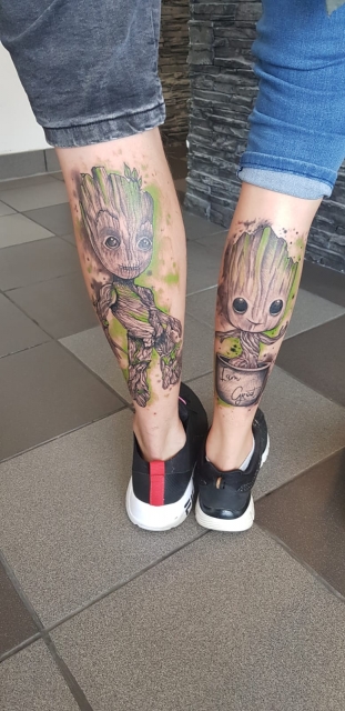 Groot als Partnertattoo