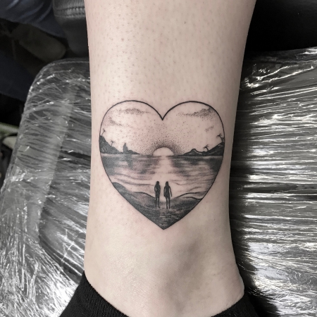 Love beach Tattoo