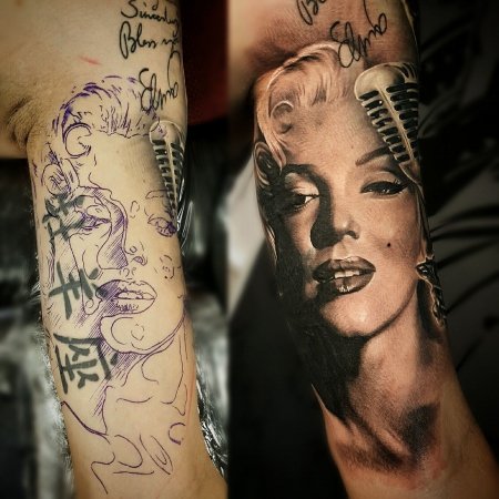 Coverup Marylin Monroe