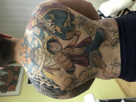 one piece backpiece