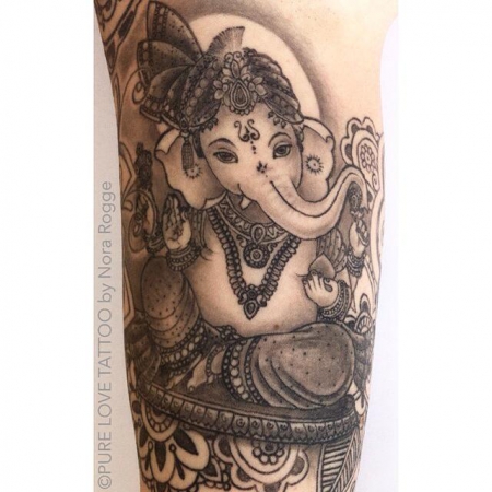 Ganesha by PURE LOVE TATTOO Nora Rogge