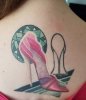 erstes Tattoo: High Heels 