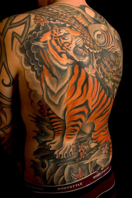 back piece tattoo