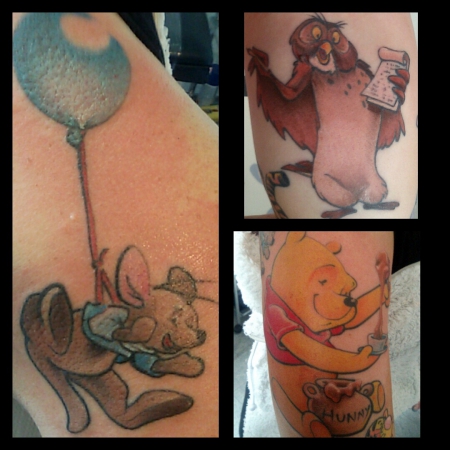 Winnie the Pooh www.tattoolucky72.de