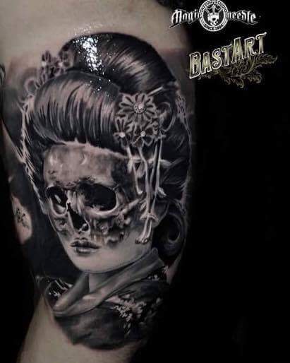 Geisha - Skull 