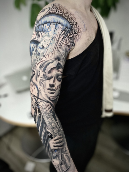 ON Tattoo Studio Marburg - Sleeve