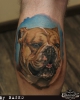 Dog Portrait - Godfather's Tattoo Nürnberg By NASKO