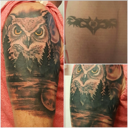 Oberarm Cover-up