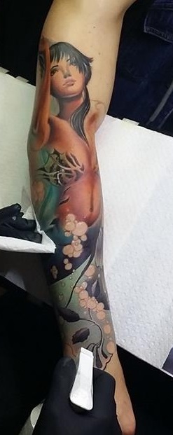 Sleeve in Progress! www.facebook.com/artfaktors