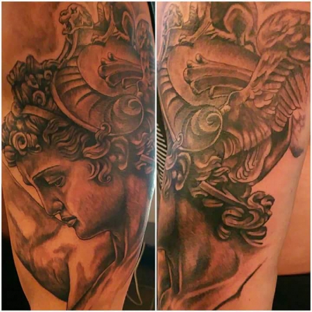 Griechische Tattoos  (Perseus )